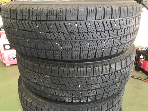 15インチ！5.5J +45 PCD100 4穴 ブリザック VRX２185/65R15  ４本セット