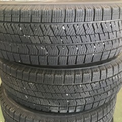 15インチ！5.5J +45 PCD100 4穴 ブリザック VRX２185/65R15  ４本セットの画像