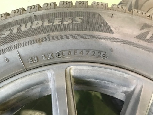 15インチ！5.5J +45 PCD100 4穴 ブリザック VRX２185/65R15  ４本セット