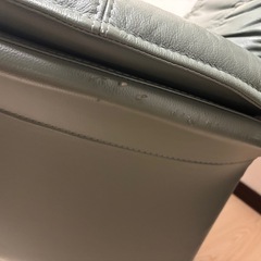 お値下げします！本革リクライニングチェアの画像