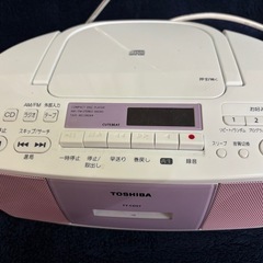 TOSHIBA コンパクトCDラジカセの画像