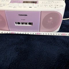 TOSHIBA コンパクトCDラジカセの画像