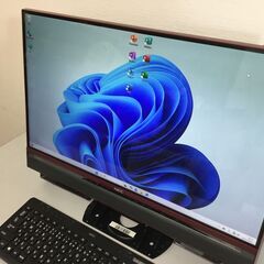 😸【超美品】NEC デスクトップ液晶一体型 PC 『インテルi7搭載』 最新office2021付属 管理No26『基本送料無料』の画像