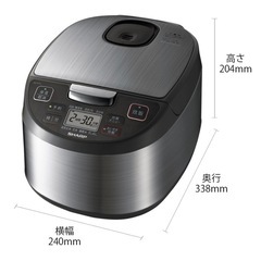 SHARP 炊飯器 5.5合  2018年製
の画像