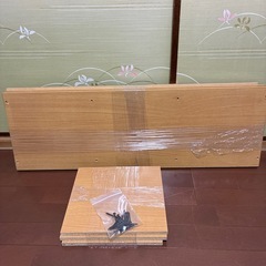 中古　カラーボックス　ナチュラルカラーの画像