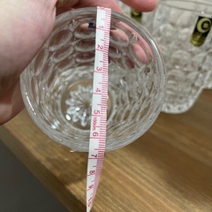 昭和レトロ　新品　マツガオカ　クリスタルグラスの画像