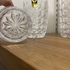昭和レトロ　新品　マツガオカ　クリスタルグラスの画像