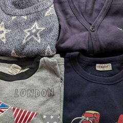 秋冬120センチ９点　200円　長袖長ズボンの画像