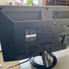 【SHARP】テレビ24型の画像