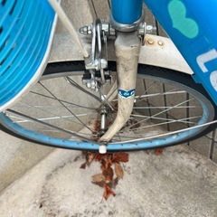 20インチの女の子用自転車です。の画像