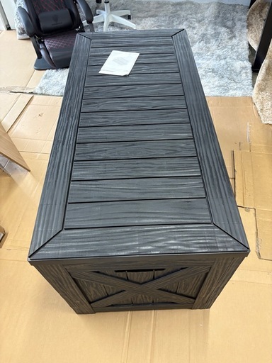 新品 1点のみ HOMECO 物置 収納庫 454L 超大型サンズ 大容量 幅132*奥行き61*高さ65cm ベランダ収納 屋外収納
