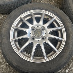 アルミホイール&155/65R14タイヤ　中古の画像