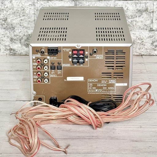 DENON「D-MG33」ラピシアシリーズ アウトレット CD・MDコンポ