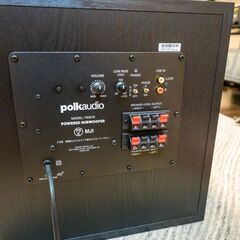 Polk Audio（ポークオーディオ） PSW10 サブウーファー　4ｍケーブル付の画像