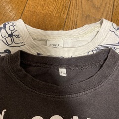 【7枚セット】110 ロンT 長袖Tシャツの画像