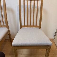 IKEA　ダイニングチェア　エーケダーレン　【4脚セット】※単品を希望される場合は要相談。の画像