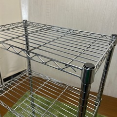 【リユース☆エコちょっぷ】スチールラックの画像