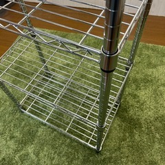 【リユース☆エコちょっぷ】スチールラックの画像