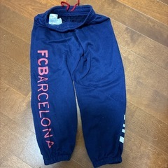 【3点まとめて】130&140サイズ　長ズボン　Hanes & FC　BARCELONA含むの画像