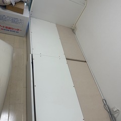 (決まりました)ニトリ　シングルベッド　収納付の画像
