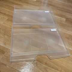 書類収納ケース　デスクトレー　2個セットの画像