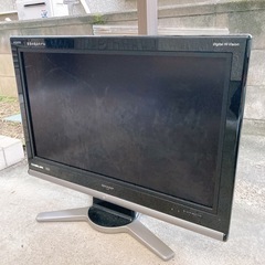 SHARP AQUOS LC-32D10 32型 液晶テレビ　2008年の画像