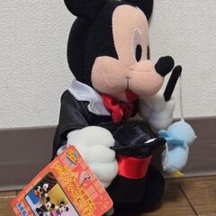 ミッキーと仲間たちマジシャンスタイルぬいぐるみ ミッキー SEGA ディズニーの画像