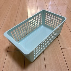 ワイドバスケット アクアブルー 6個
の画像