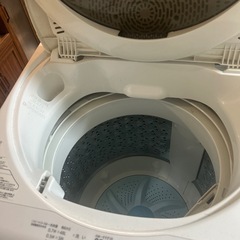 TOSHIBA 洗濯機　の画像