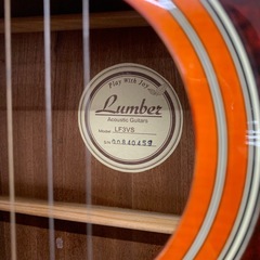 【ジモティー割引で最大15％OFF⭐️】 アコースティックギター LF3VS Lumberの画像