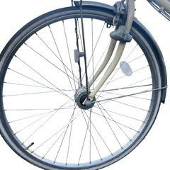 ◯Panasonic パナソニック ヴィアトーレ 27インチ ホワイトベージュ 自転車 B-VA739T 3段 の画像