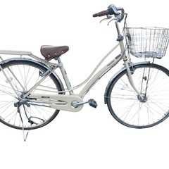 ◯Panasonic パナソニック ヴィアトーレ 27インチ ホワイトベージュ 自転車 B-VA739T 3段 の画像