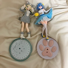 リゼロRe:ゼロから始める異世界生活Corefulウェディングver.フィギュアレム Luminastaルミナスタベアトリスフィギュア レムラム缶バッジの画像