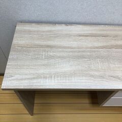 イーナ NINA ニーナ デスク 幅100cm 引き出し付き 木製 パソコンデスク 勉強机 ワークデスク 北欧ナチュラル 【糸島市内 送料無料】251013-11の画像