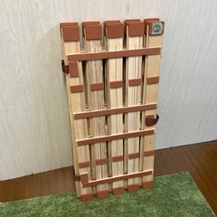 【リユース☆エコちょっぷ】折りたたみすのこ　ベッドの画像