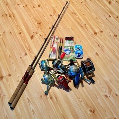 釣り具一式の画像