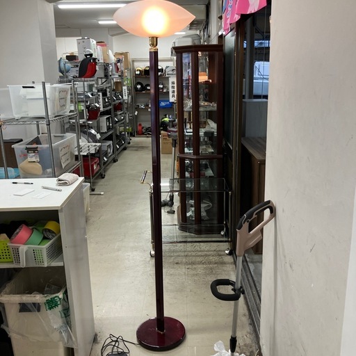 ロ2510-302 アンティーク調 インテリアランプ 中古 通電確認済み