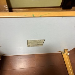 足折りたたみ式テーブルの画像