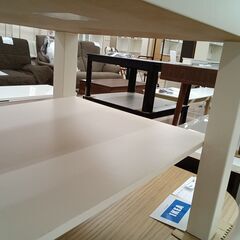 リユースのサカイ栃木店★ジモティ割あり★ IKEA テーブル ホワイト W90×D55×H45 クリーニング済み TC11084の画像