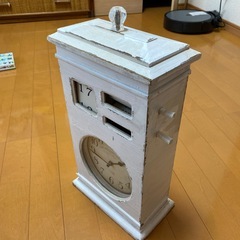 手作り置き時計の画像