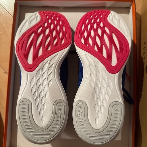 MIZUNO ミズノ ランニングシューズ ウェーブシャドウ WAVE SHADOW 24.5cm 青 ミズノエナジー