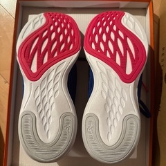 MIZUNO ミズノ ランニングシューズ ウェーブシャドウ WAVE SHADOW 24.5cm 青 ミズノエナジーの画像