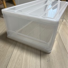収納ケース2個(美品)の画像