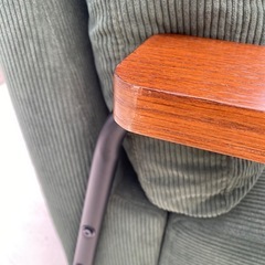 No.m233 コーデュロイ生地のコンパクトソファ ニトリ GC03の画像