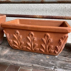 テラコッタ　植木鉢　セットの画像