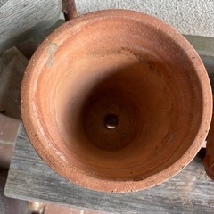 テラコッタ　植木鉢　セットの画像