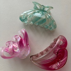 ヘアクリップ3点セットの画像