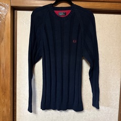 FREDPERRYセーター古着状態良の画像