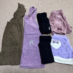 子供服 120センチ 冬〜真冬用 女の子　長袖　長ズボンの画像