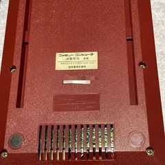 【取引中】【ジャンク】任天堂　ファミリーコンピュータ 本体　ＡＣアダプター付　 ファミコンの画像
